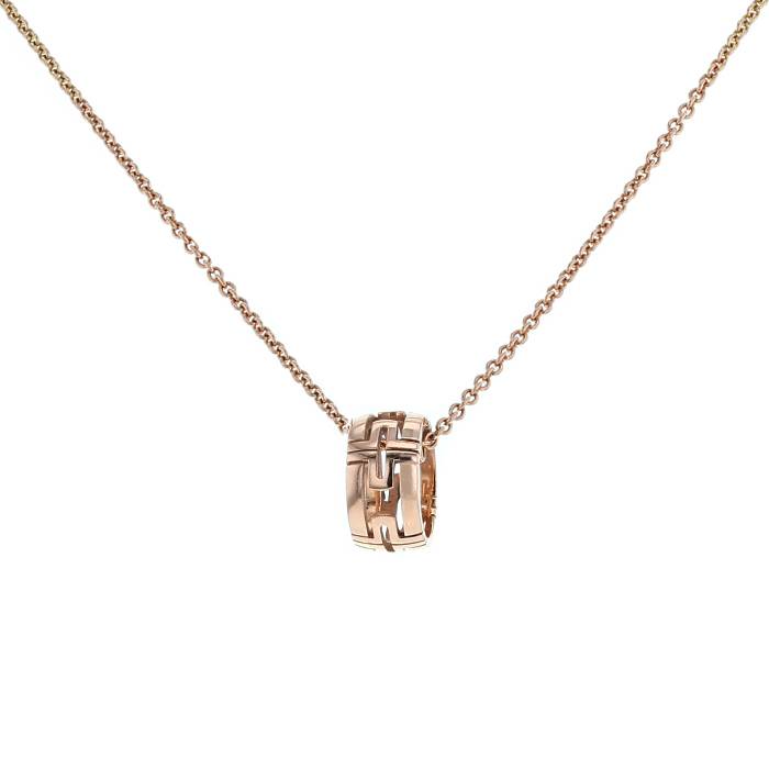[baslovejewels]PARENTESI NECKLACE PINK GOLD