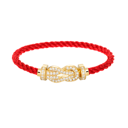 [baslovejewels]CHANCE LARGE 8 FIGURE BUCKLE FULLDIAMOND BRACELET GOLD