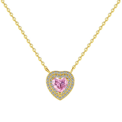 [baslovejewels]Exquisite Heart Shape Necklace