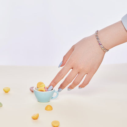 [baslovejewels]Dazzling Unique Multi Shape Daily Bracelet