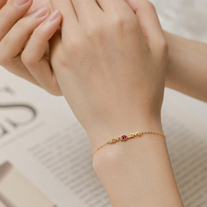 [baslovejewels]Romantic Heart Shape Lover Bracelet