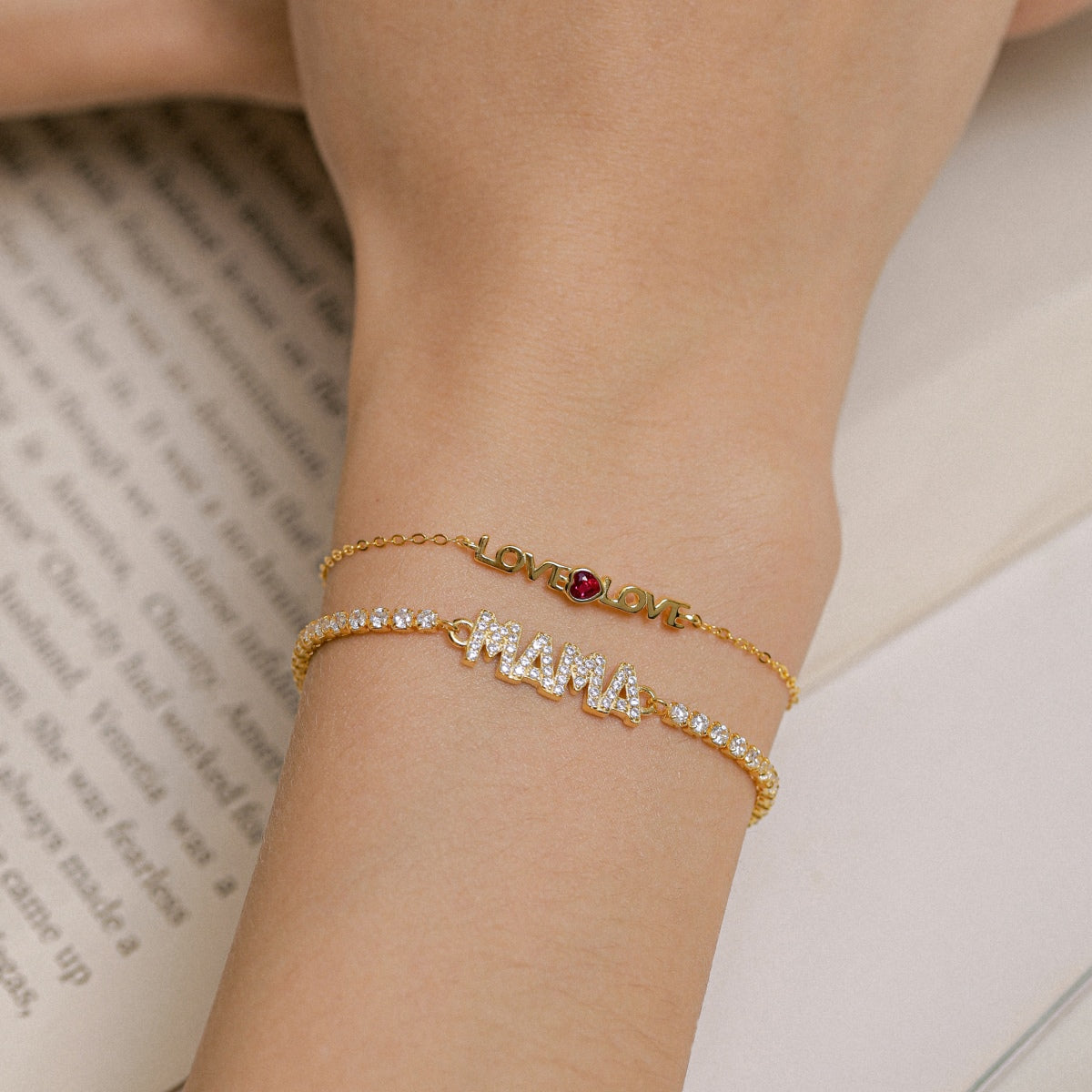 [baslovejewels]Romantic Heart Shape Lover Bracelet