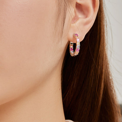 [baslovejewels]Unique Round Cut Daily Earrings