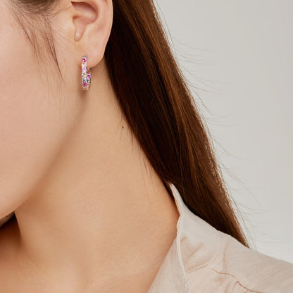 [baslovejewels]Unique Round Cut Daily Earrings