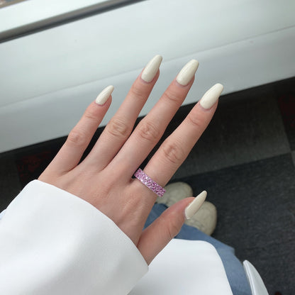 [baslovejewels]Sparkling Full Heart Ring