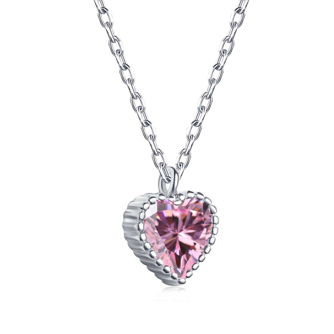 [baslovejewels]Ornate Heart Shape Necklace