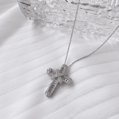 [baslovejewels]Gypsophila With Dimonds Necklace