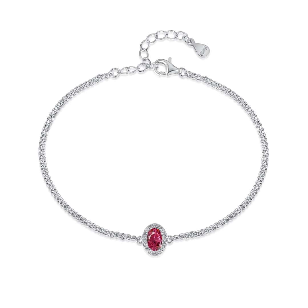[baslovejewels]Exquisite Oval Shape Bracelet