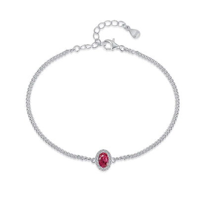 [baslovejewels]Exquisite Oval Shape Bracelet