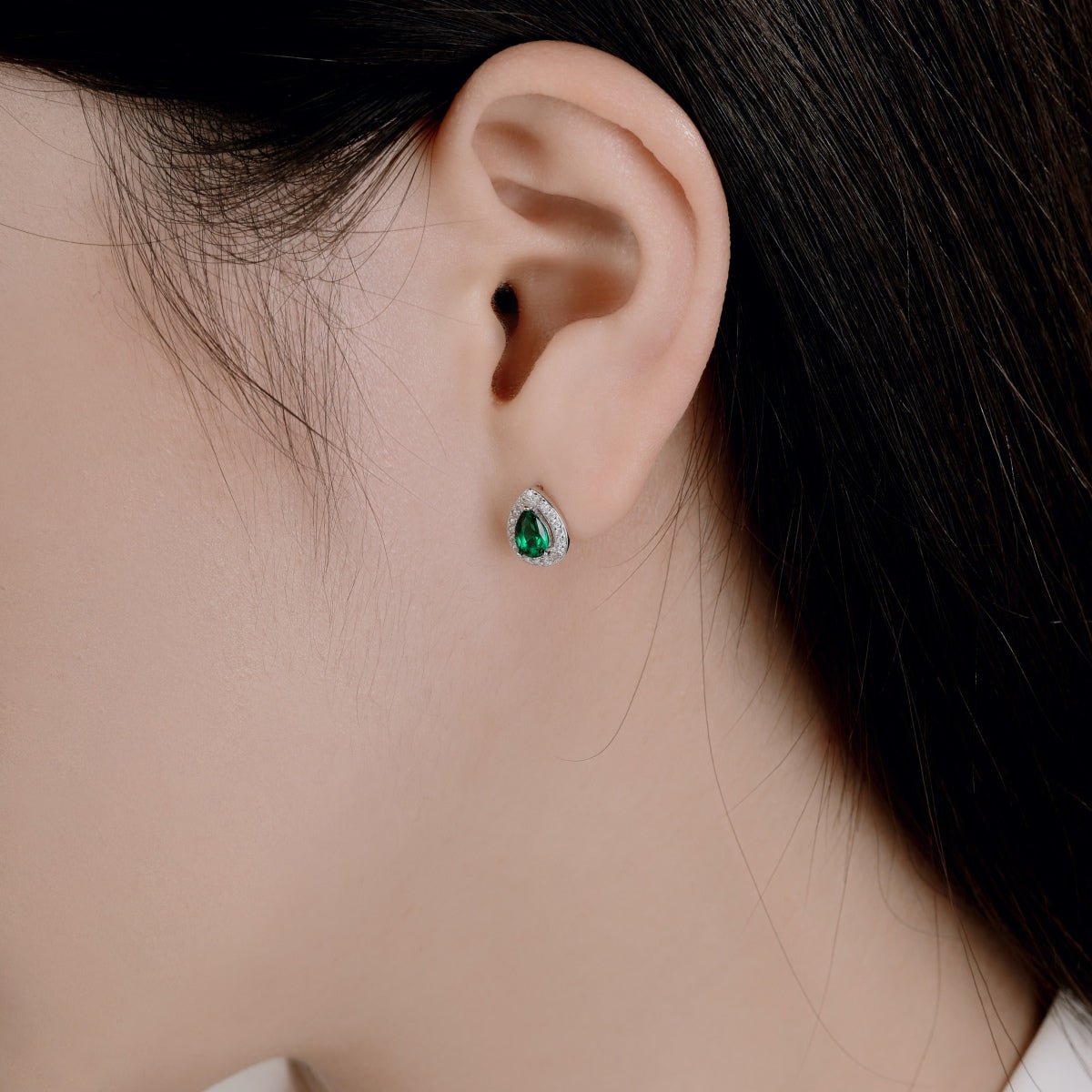 [baslovejewels]Luxurious Water Drop Shape Earrings