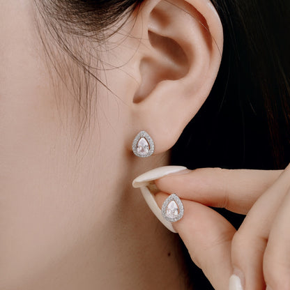 [baslovejewels]Luxurious Water Drop Shape Earrings