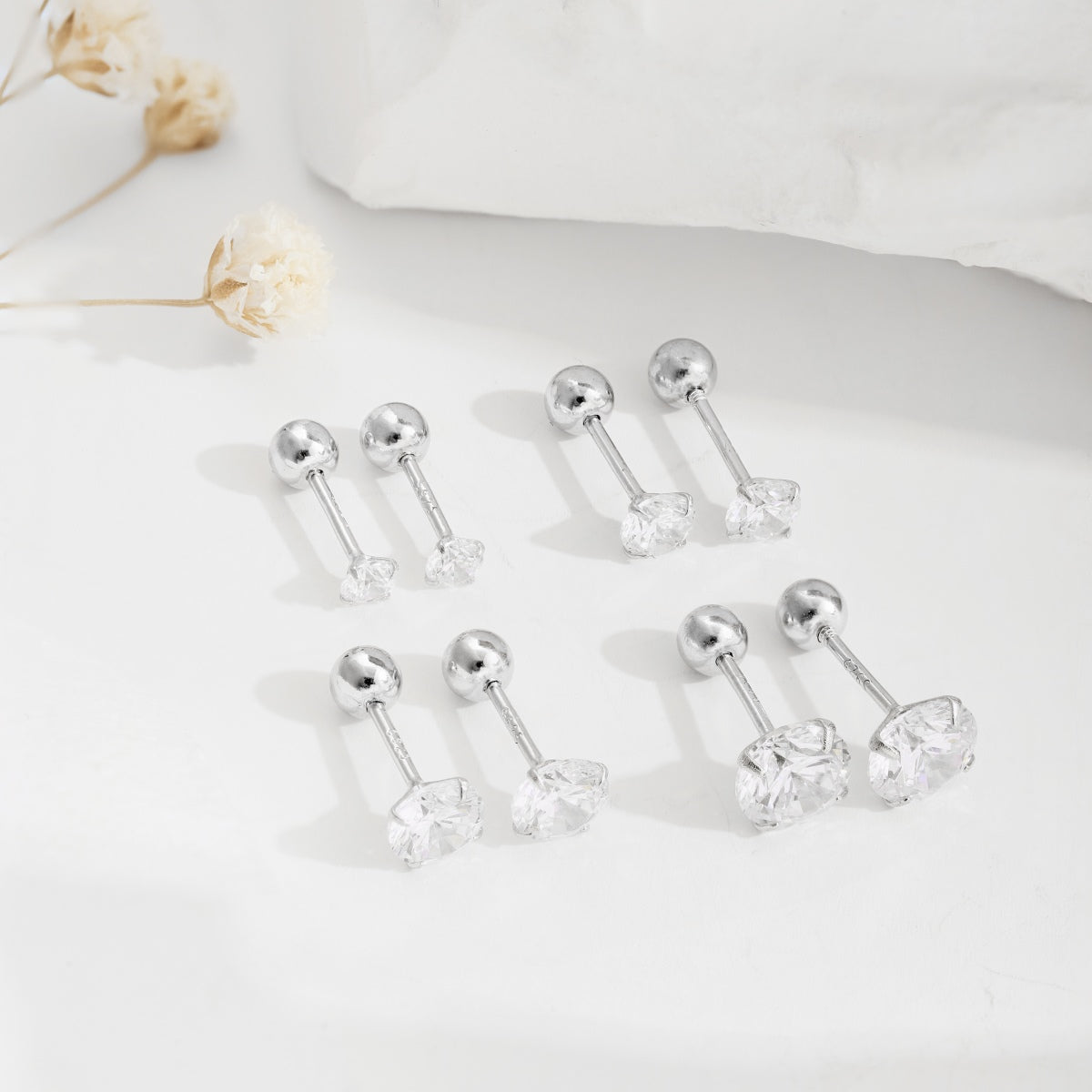 [baslovejewels]Unique U-Shaped Ear Bone Earrings