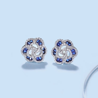 [baslovejewels]Exquisite Flower Shape Daily Earrings