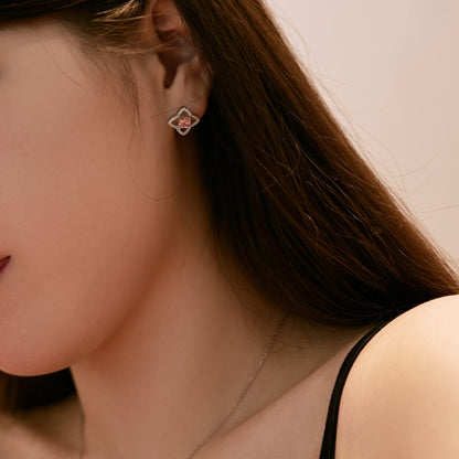 [baslovejewels]Elegant Star Shape Princess Cut Daily Earrings