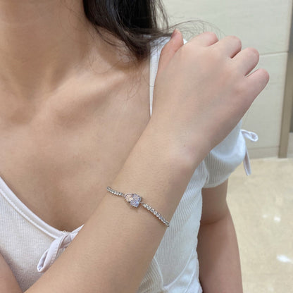 [baslovejewels]Dazzling Unique Multi Shape Lover Bracelet