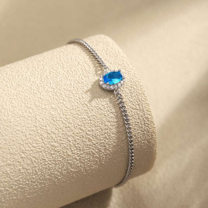 [baslovejewels]Exquisite Oval Shape Bracelet