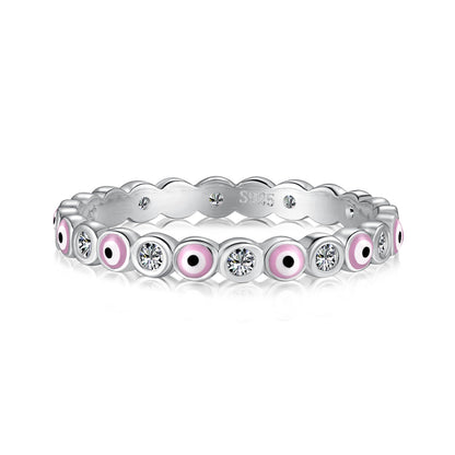 [baslovejewels]Sparkling Vibrant Round Shape Daily Ring