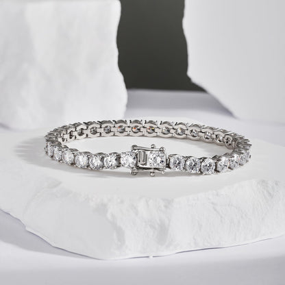 [baslovejewels]Ornate Sparkling Round Cut Wedding Bracelet