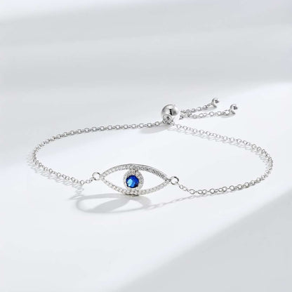 [baslovejewels]Devil's Eye Hollow Design Bracelet