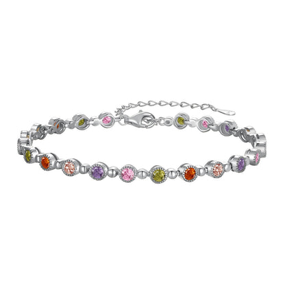 [baslovejewels]Sparkling Exquisite Round Cut Party Bracelet