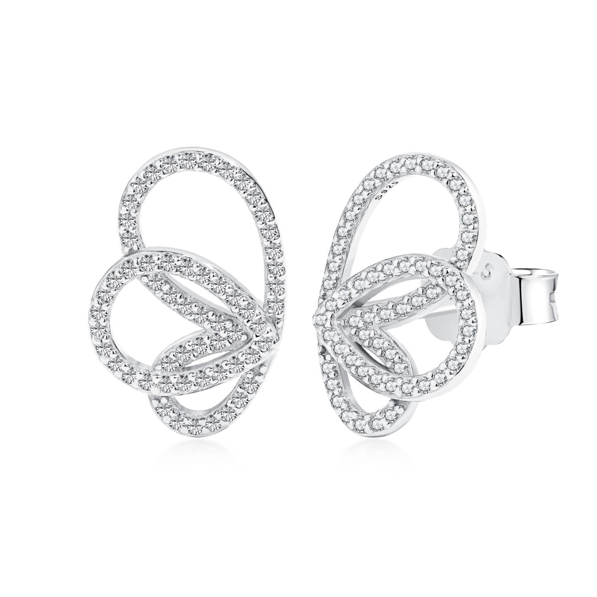 [baslovejewels]Exquisite Butterfly Shape Earrings