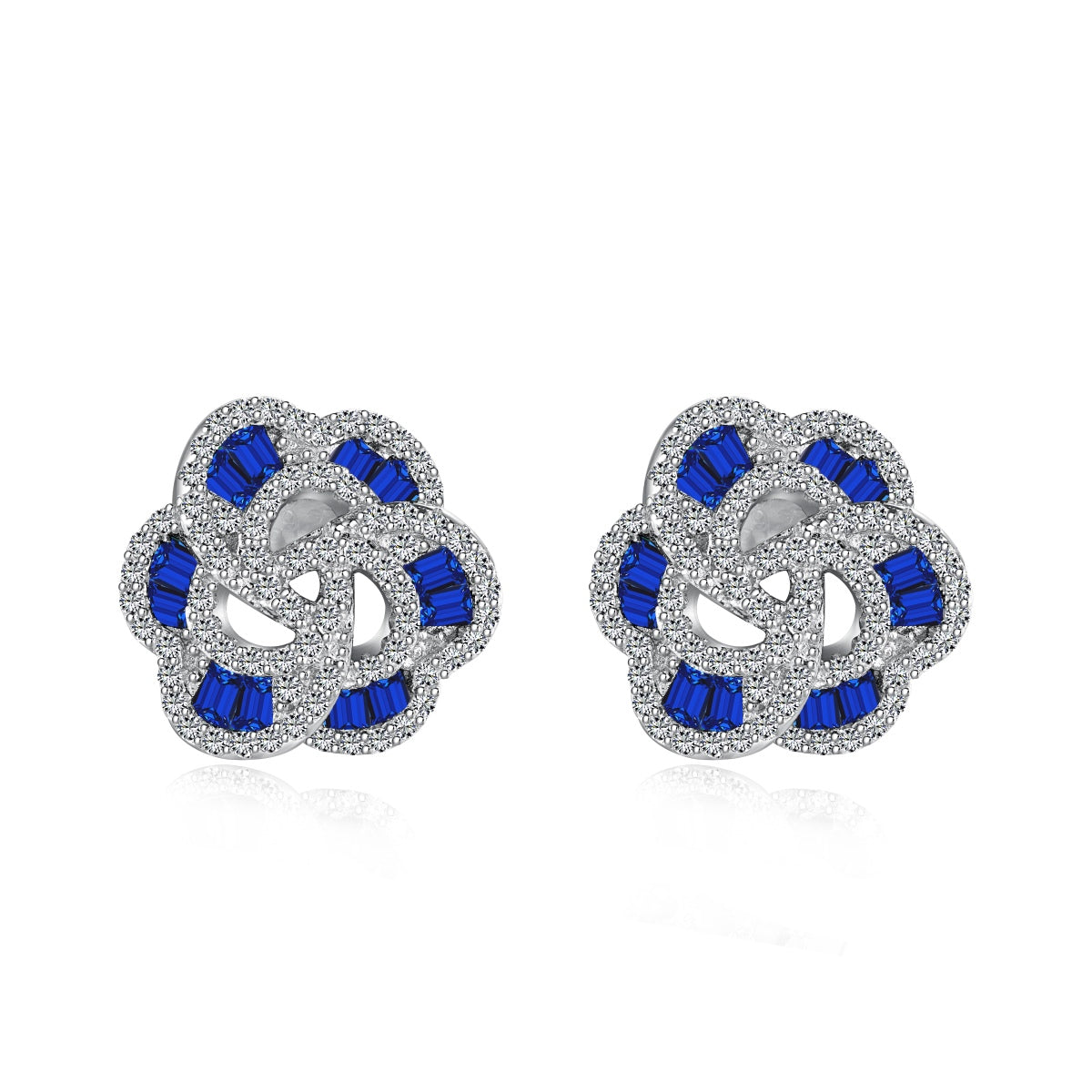 [baslovejewels]Exquisite Flower Shape Daily Earrings