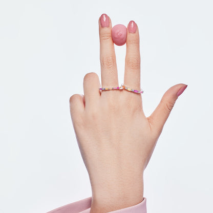 [baslovejewels]Lively In Shades Elegant Radiant Cut Daily Ring