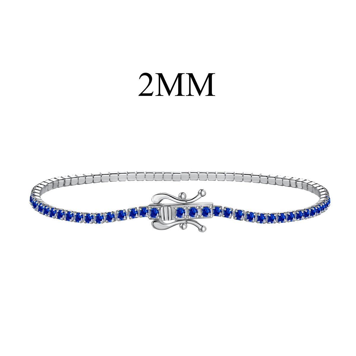 [baslovejewels]Radiant Colorful Round Cut Party Bracelet