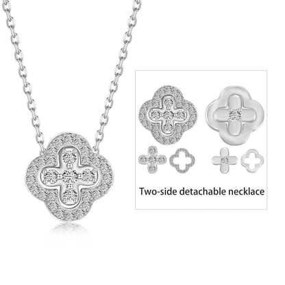 [baslovejewels]Four-Leaf Clover Various DIY Wearable Necklaces