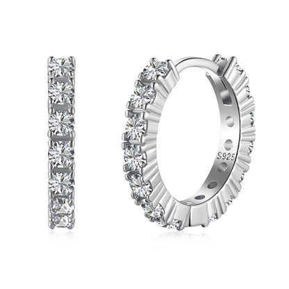 [baslovejewels]Radiant Colorful Round Cut Earrings