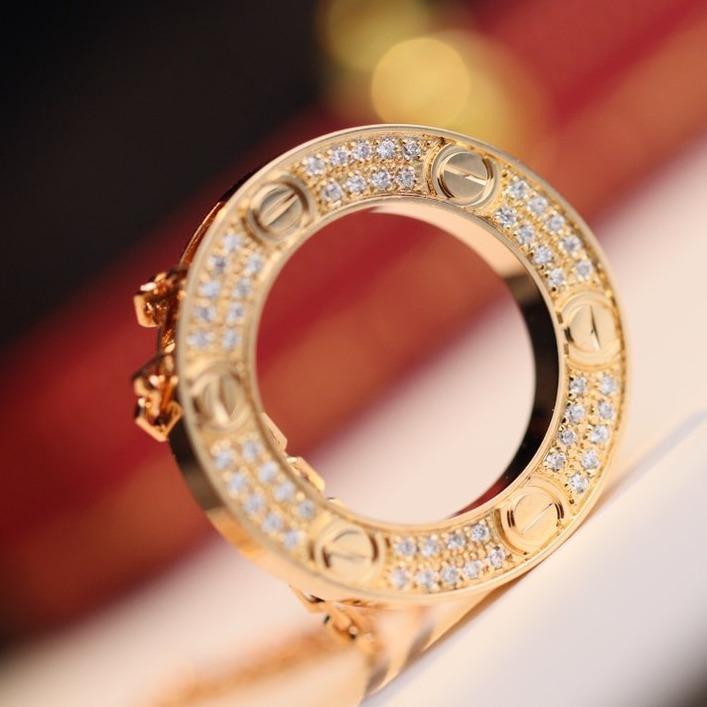 [baslovejewels]LOVE NECKLACE ADJUSTABLE ROSE GOLD