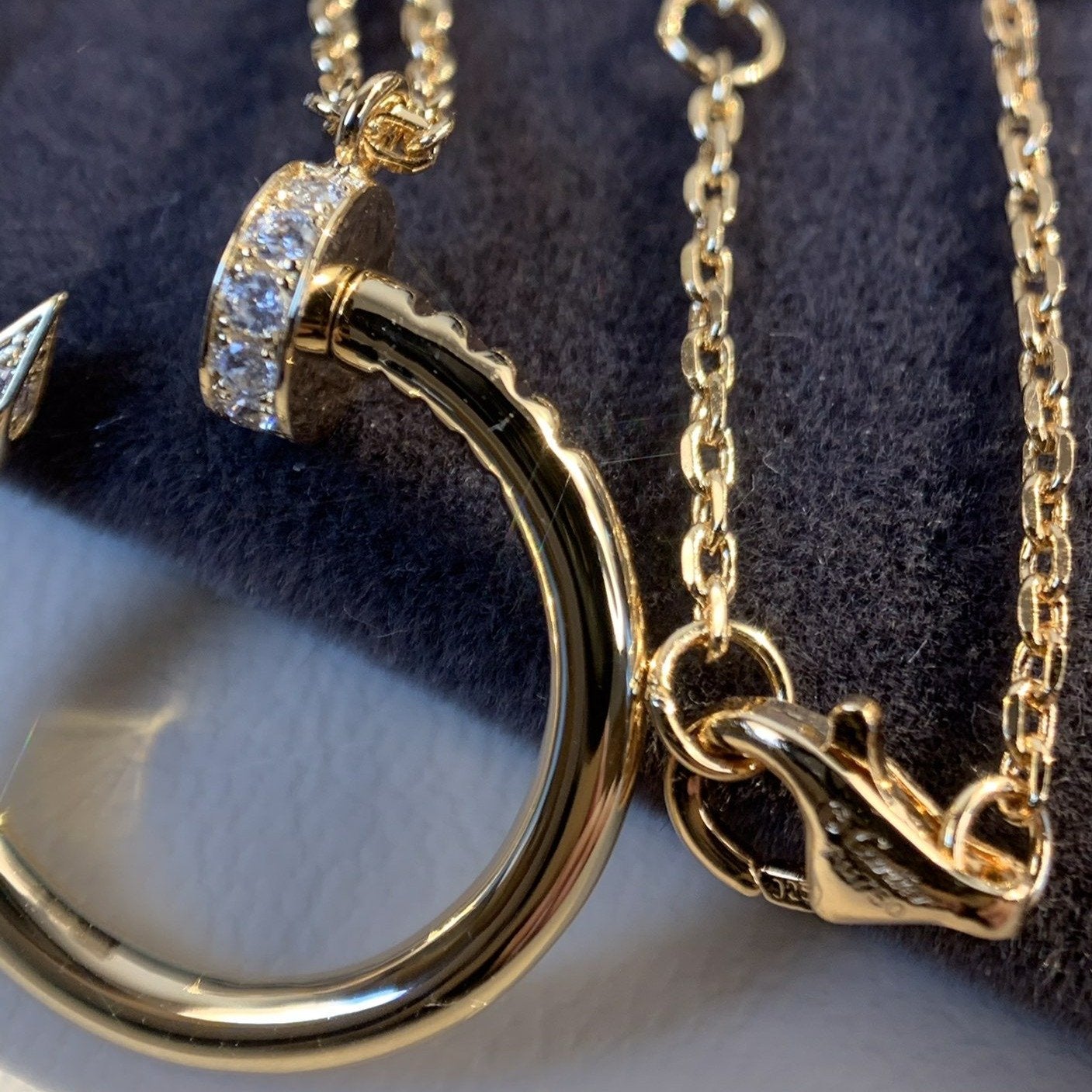 [baslovejewels]JUSTE NECKLACE PINK GOLD