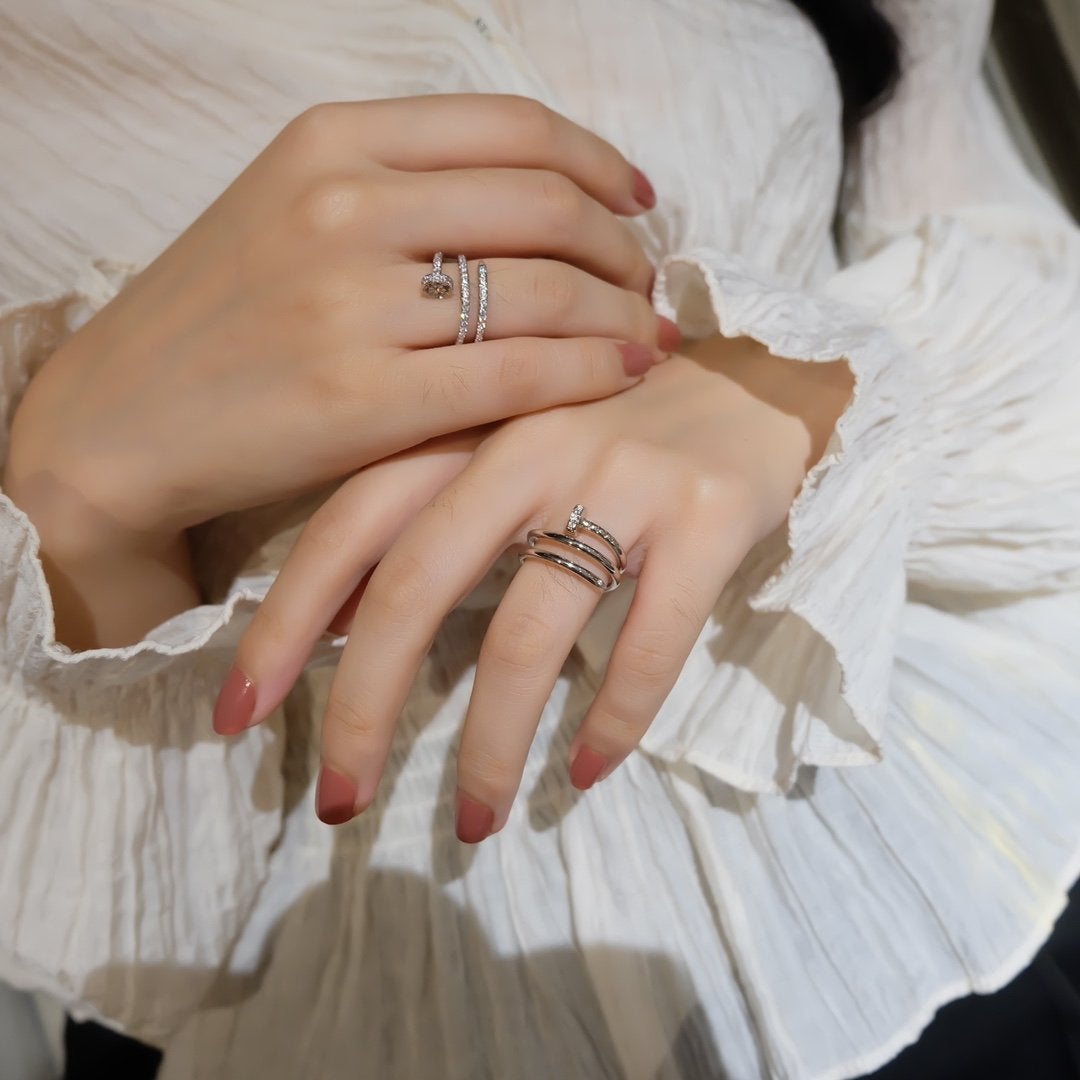 [baslovejewels]JUSTE RING 1.8MM SILVER DOUBLE ROW