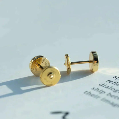 [baslovejewels]LOVE EARRINGS GOLD 10MM