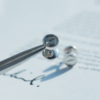 [baslovejewels]LOVE EARRINGS SILVER 10MM