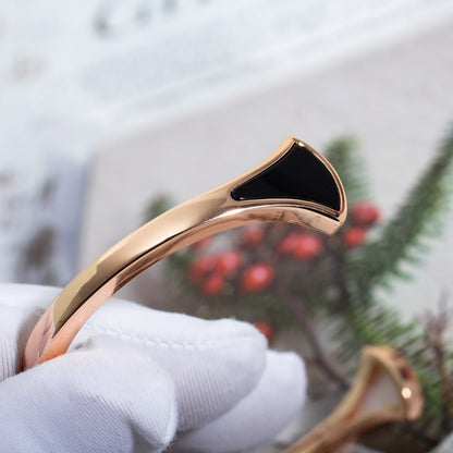 [baslovejewels]DREAM BRACELET OPEN PINK GOLD MOP