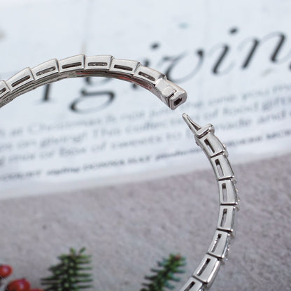 [baslovejewels]SERPENTI BRACELET SILVER DIAMOND