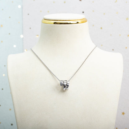 [baslovejewels]SERPENTI SILVER NECKLACE DIAMOND
