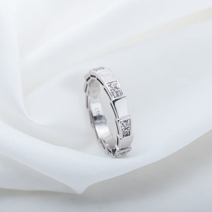 [baslovejewels]SERPENTI RING SILVER  3MM