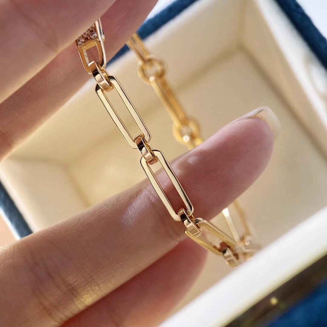 [baslovejewels]CHAINE BRACELET SMALL MODEL DIAMOND