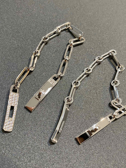 [baslovejewels]CHAINE BRACELET SMALL MODEL DIAMOND