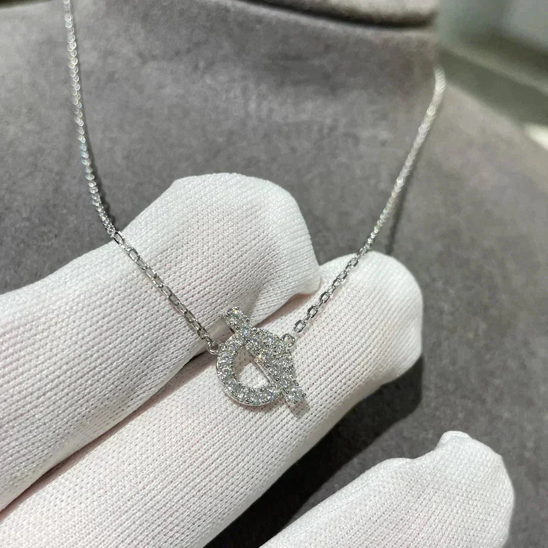 [baslovejewels]ECHAPEE NECKLACE DIAMOND