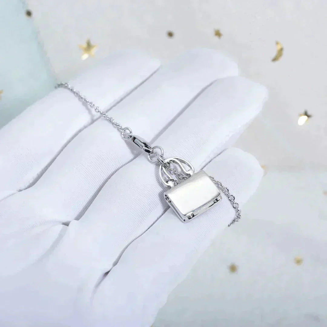[baslovejewels]AMULETTE PEDANT SILVER NECKLACE