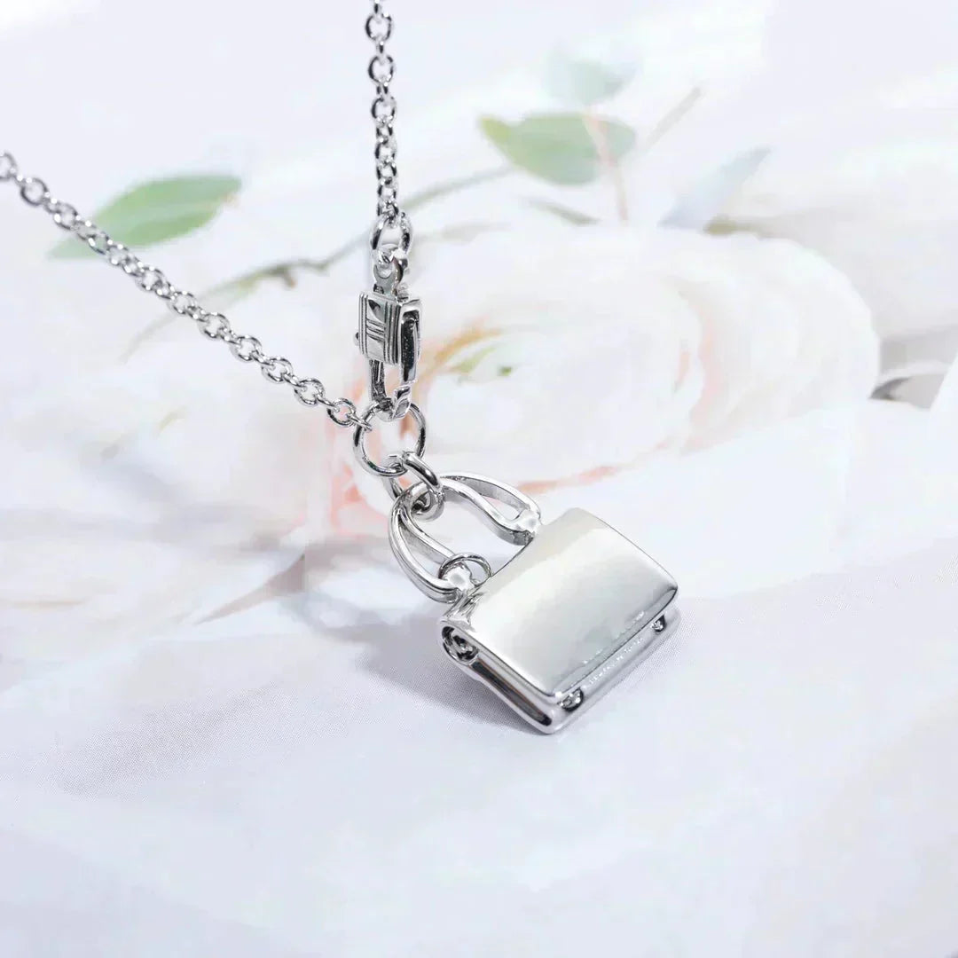 [baslovejewels]AMULETTE PEDANT SILVER NECKLACE