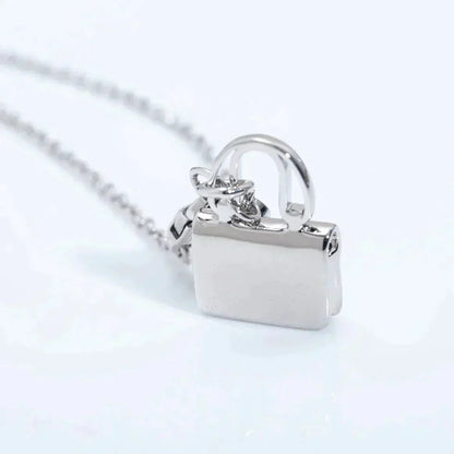 [baslovejewels]AMULETTE PEDANT SILVER NECKLACE