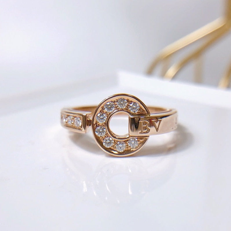 [baslovejewels]DREAM RING DIAMOND PINK GOLD