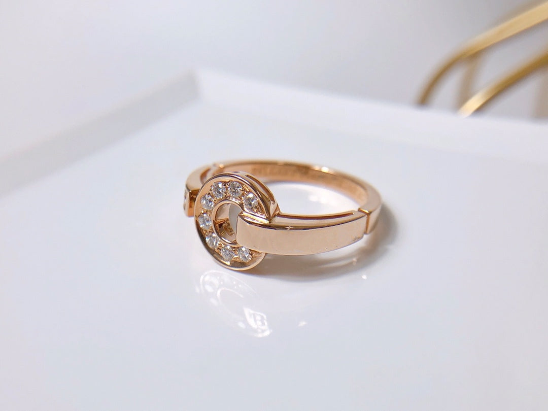 [baslovejewels]DREAM RING DIAMOND PINK GOLD