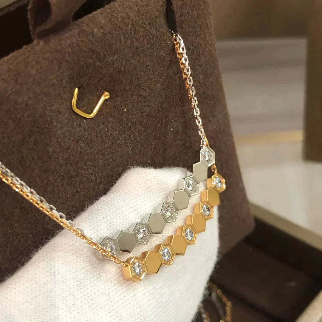 [baslovejewels]BEE LOVE NECKLACE DIAMOND