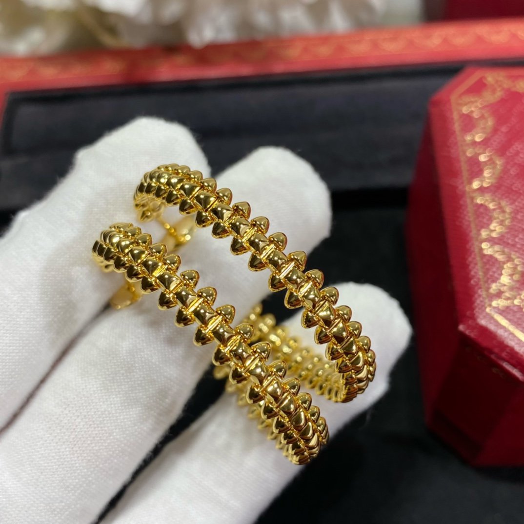 [baslovejewels]CLASH LARGE HOOP EARRINGS