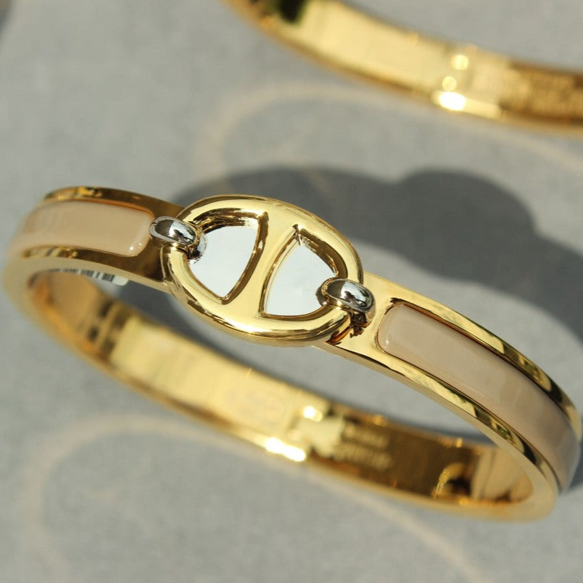 [baslovejewels]CLIC CHAINE GOLD BRACELET